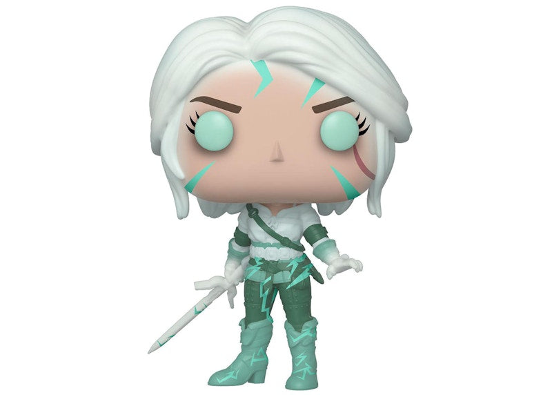 Funko Pop! Games The Witcher Wild Hunt Ciri GITD 2019 E3 Exclusive Figure #150