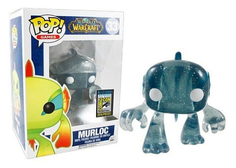 Funko Pop! Games World Of Warcraft Murloc (Spectral) (Translucent Blue) SDCC Figure #33