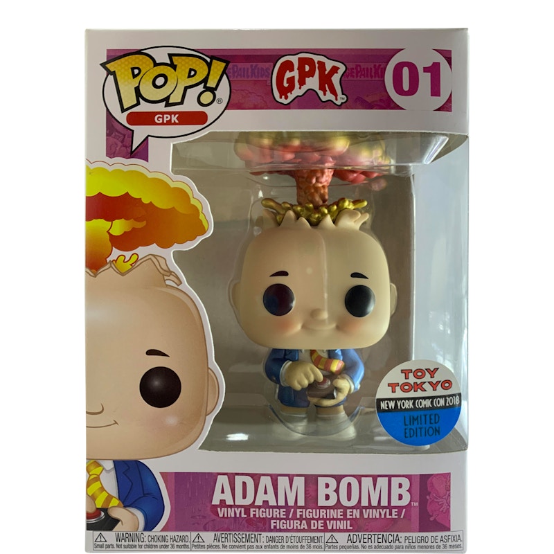 Funko Pop! Garage Pail Kids Adam Bomb Toy Tokyo Edition Figure #01