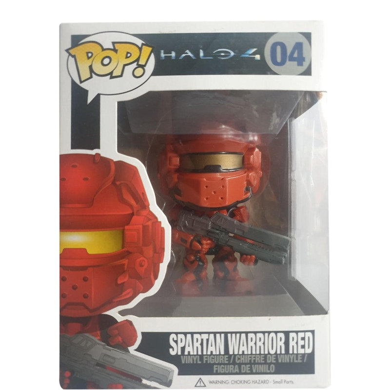 Funko Pop! Halo 4 Spartan Warrior Red Figure #04