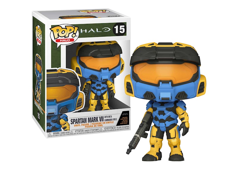 Funko Pop! Halo Infinite Spartan Mark VII with Commando Rifle (Deco) Includes Game Code! Figure #15