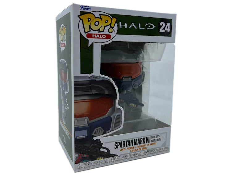 Funko Pop! Halo Spartan Mark VII With BR75 Battle Rifle Figure #24