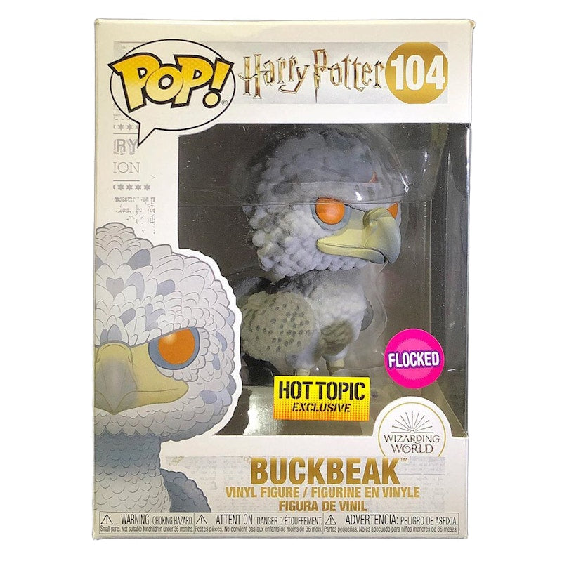 Funko Pop! Harry Potter Buckbeak (Flocked) Hot Topic Exclusive Figure #104