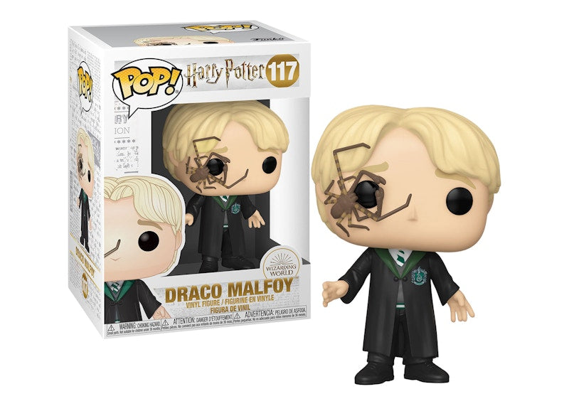 Funko Pop! Harry Potter Draco Malfoy with Whip Spider Figure #117