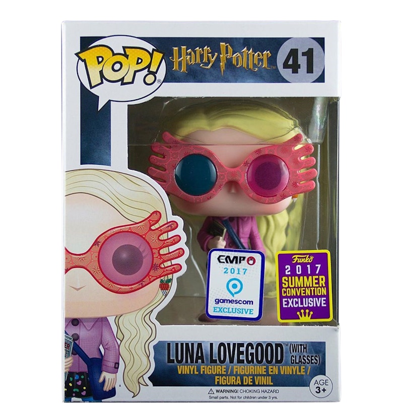 Funko Pop! Harry Potter Luna Lovegood (with Glasses) EMP Exclusive Summer Convention Exclusive Figure #41