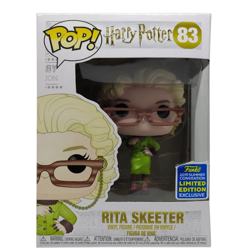 Funko Pop! Harry Potter Rita Skeeter Summer Convention Exclusive Figure #83