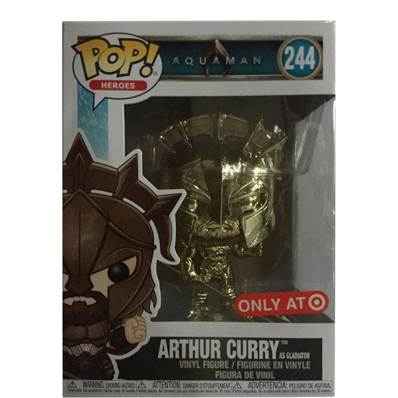 Funko Pop! Heroes Aquaman Arthur Curry as Gladiator Target Exclusive Figure #244