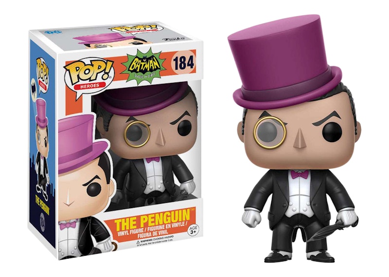 Funko Pop! Heroes Batman 1966 TV Series The Penguin Figure #184