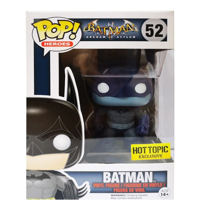 Funko Pop! Heroes Batman Arkham Asylum Batman Hot Topic Exclusive Figure #52