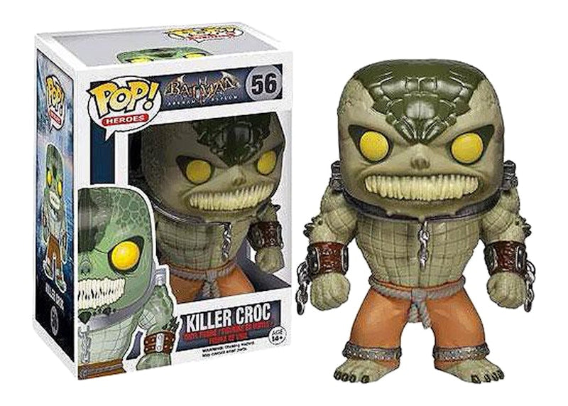 Funko Pop! Heroes Batman Arkham Asylum Killer Croc Figure #56