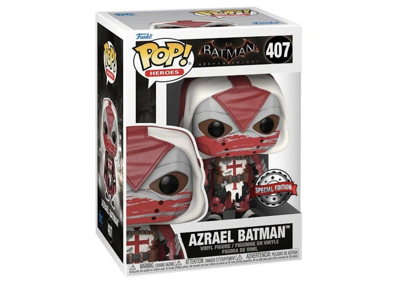 Funko Pop! Heroes Batman Arkham Knight Azrael Batman Special Edition Figure #407