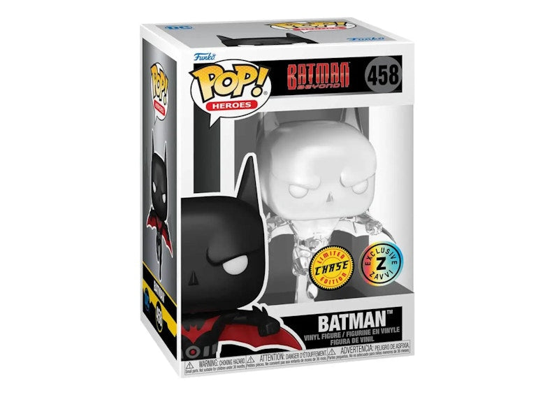 Funko Pop! Heroes Batman Beyond Batman Chase Edition Zavvi Exclusive Figure #458