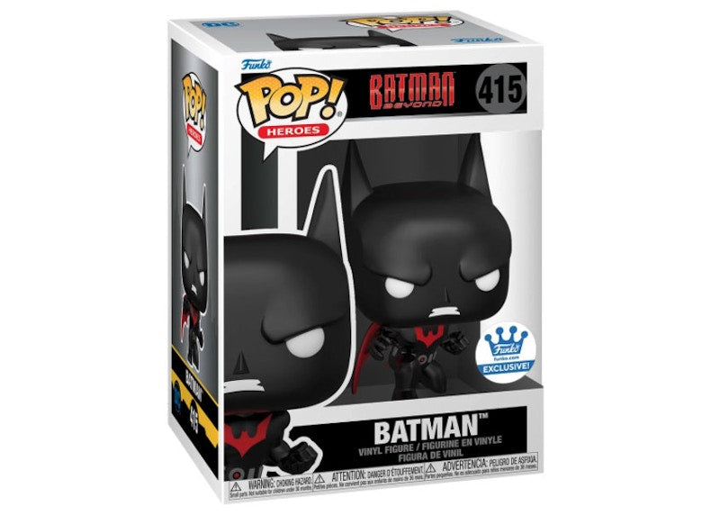 Funko Pop! Heroes Batman Beyond Batman Funko Shop Exclusive Figure #415