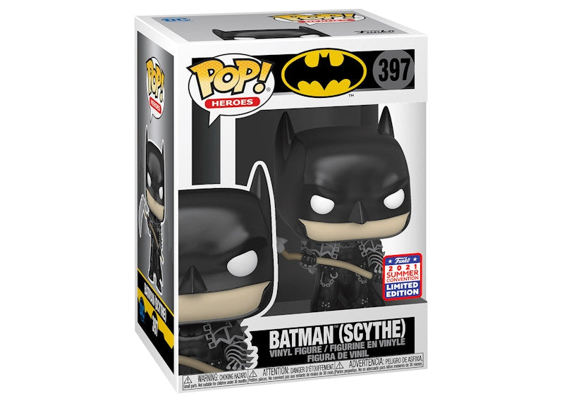 Funko Pop! Heroes Batman (Scythe) 2021 Summer Convention Exclusive Figure #397