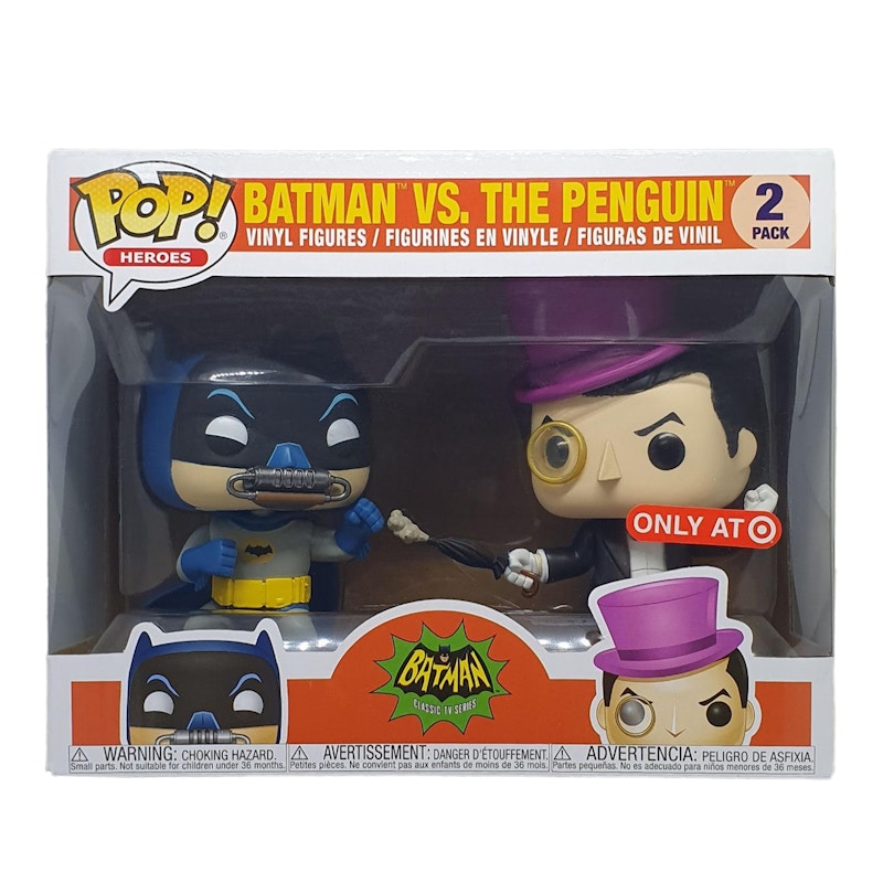Funko Pop! Heroes Batman TV Classic Series Batman vs. The Penguin Target Exclusive 2 Pack