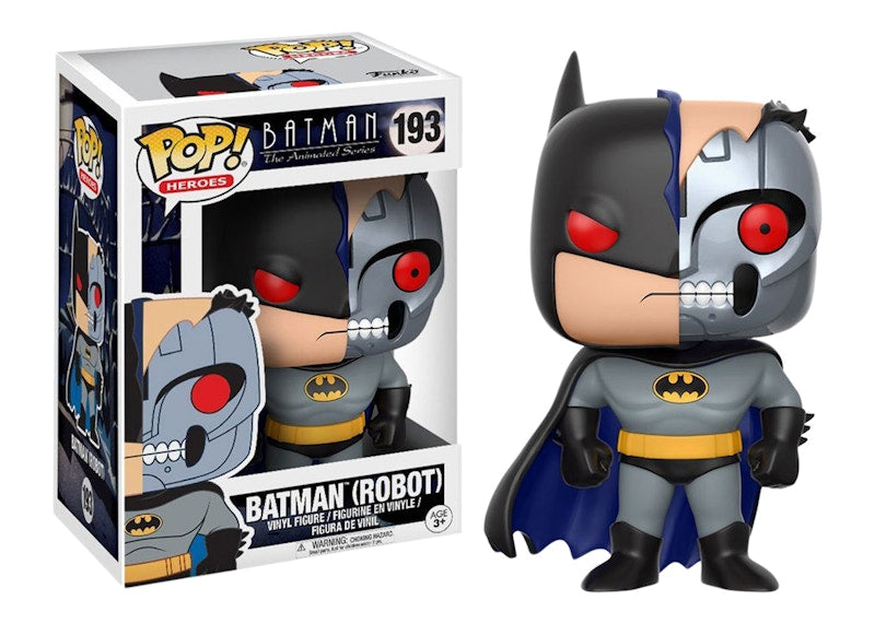 Funko Pop! Heroes Batman The Animated Series Batman (Robot) Figure #193