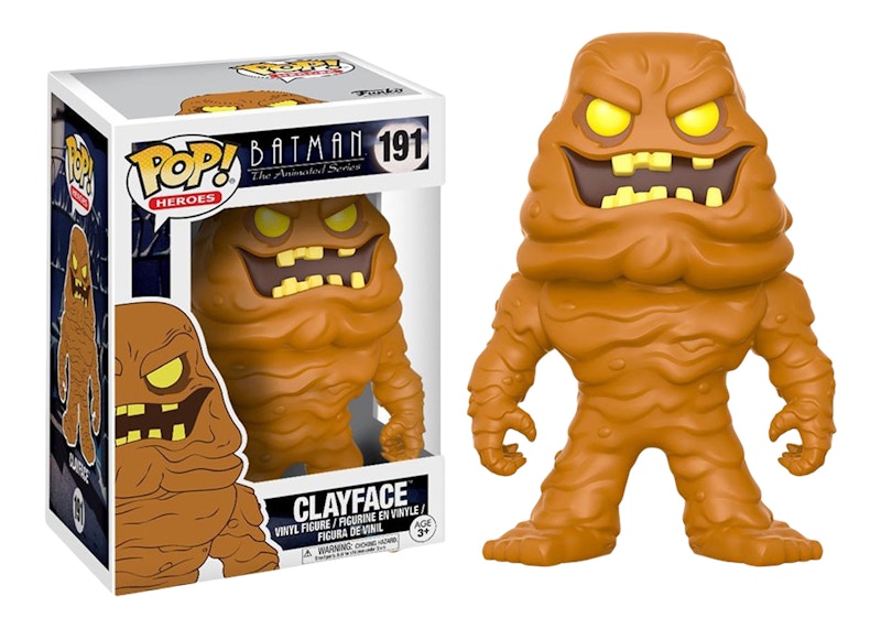 Funko Pop! Heroes Batman The Animated Series Clayface Figure #191
