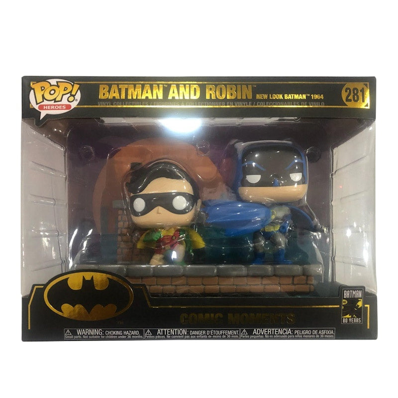 Funko Pop! Heroes Batman and Robin New Look Batman 1964 Comic Moments Figure #281
