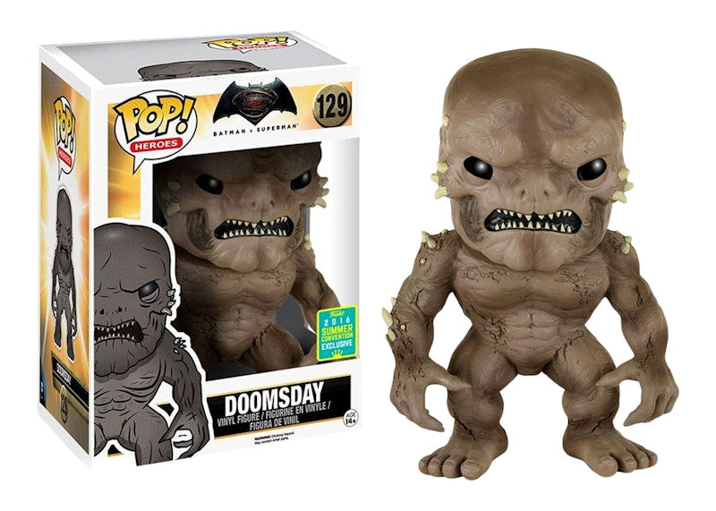 Funko Pop! Heroes Batman v Superman Dawn of Justice Doomsday Summer Convention 6 Inch Figure #129