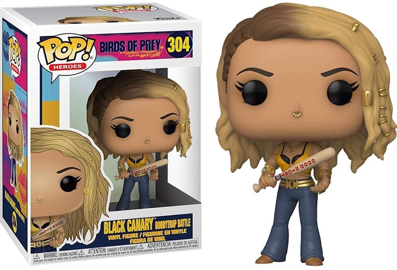 Funko Pop! Heroes Birds of Prey Black Canary (Boobytrap Battle) Figure #304