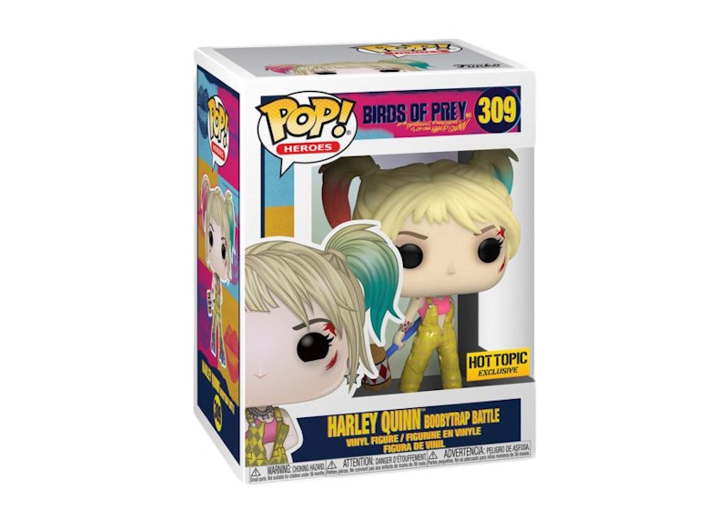 Funko Pop! Heroes Birds of Prey Harley Quinn BoobyTrap Battle Hot Topic Exclusive Figure #309