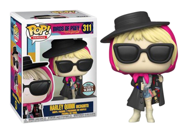 Funko Pop! Heroes Birds of Prey Harley Quinn Incognito Specialty Series Exclusive Figure #311