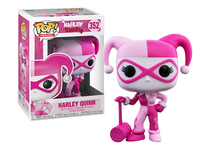 Funko Pop! Heroes Breast Cancer Awareness Harley Quinn Breast Cancer Awareness Figure #352