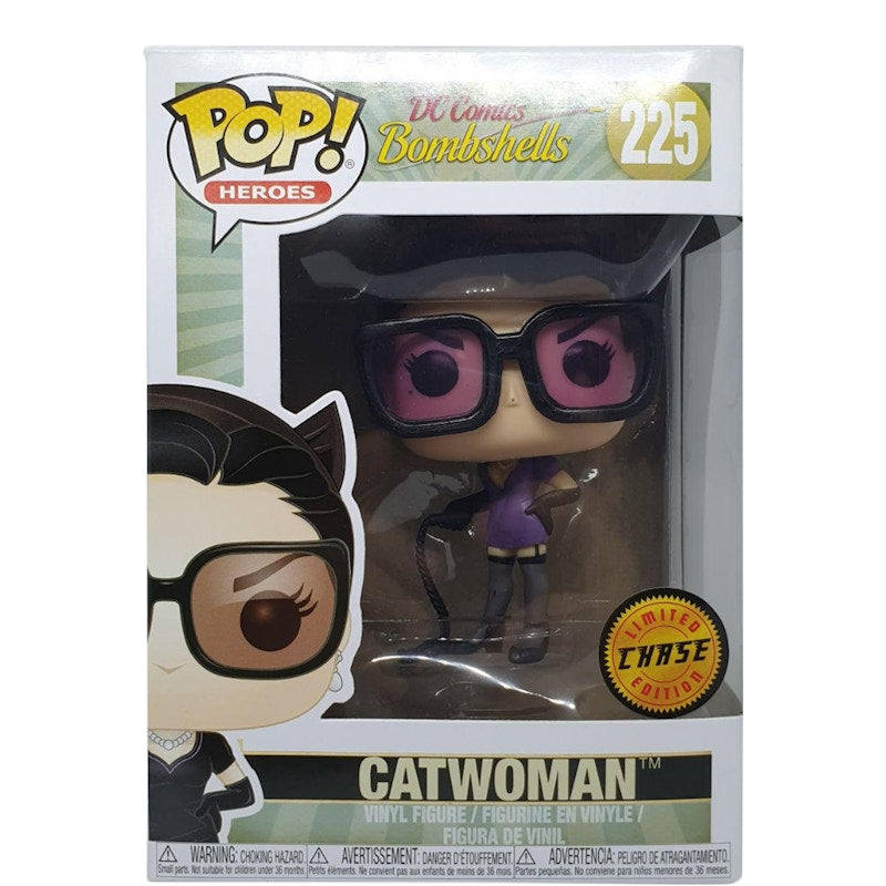 Funko Pop! Heroes DC Comics Bombshells Catwoman (Chase) Figure #225