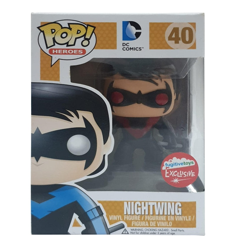 Funko Pop! Heroes DC Comics Nightwing Fugitive Toys Exclusive Figure #40