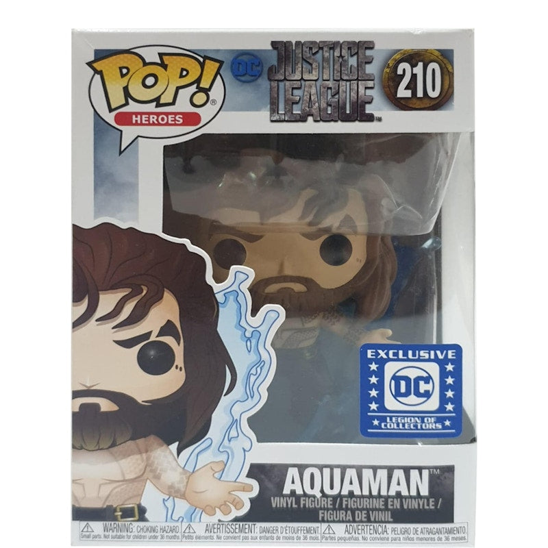 Funko Pop! Heroes DC Justice League Aquaman DC Legion of Collectors Exclusive Figure #210