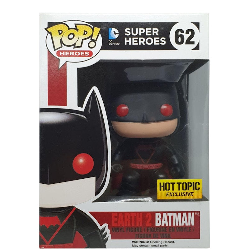Funko Pop! Heroes DC Super Heroes Earth 2 Batman Hot Topic Exclusive Figure #62