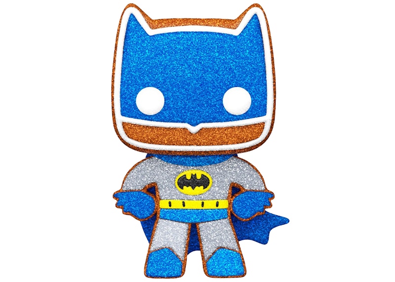 Funko Pop! Heroes DC Super Heroes Gingerbread Batman Diamond Collection Hot Topic Exclusive Figure #444