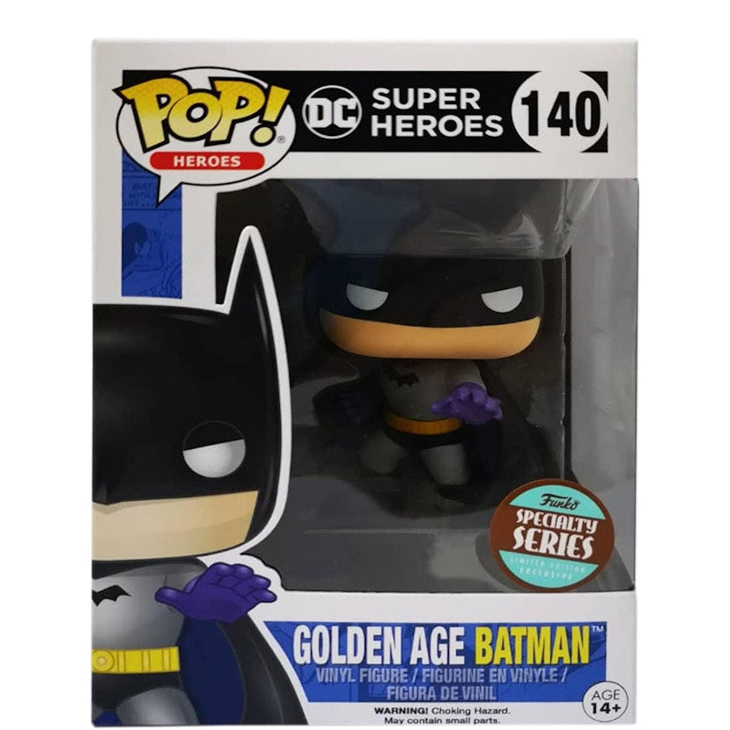 Funko Pop! Heroes DC Super Heroes Golden Age Batman Funko Specialty Series Figure #140