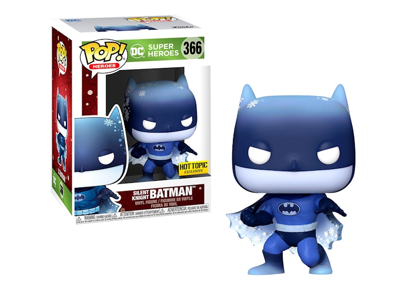 Funko Pop! Heroes DC Super Heroes Silent Knight Batman (Holiday) Hot Topic Exclusive Figure #366