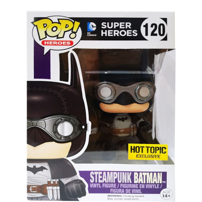 Funko Pop! Heroes DC Super Heroes Steampunk Batman Hot Topic Exclusive Figure #120