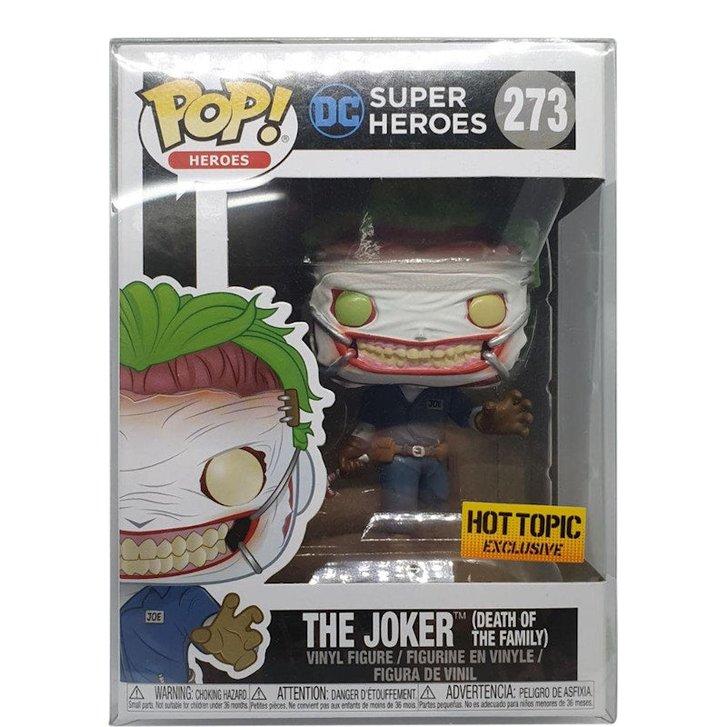 Funko Pop! Heroes DC Super Heroes The Joker (Death of The Family) Hot Topic Exclusive Figure #273