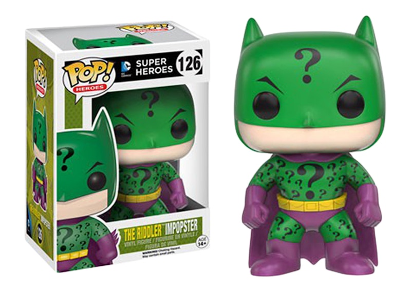 Funko Pop! Heroes DC Super Heroes The Riddler Impopster Figure #126