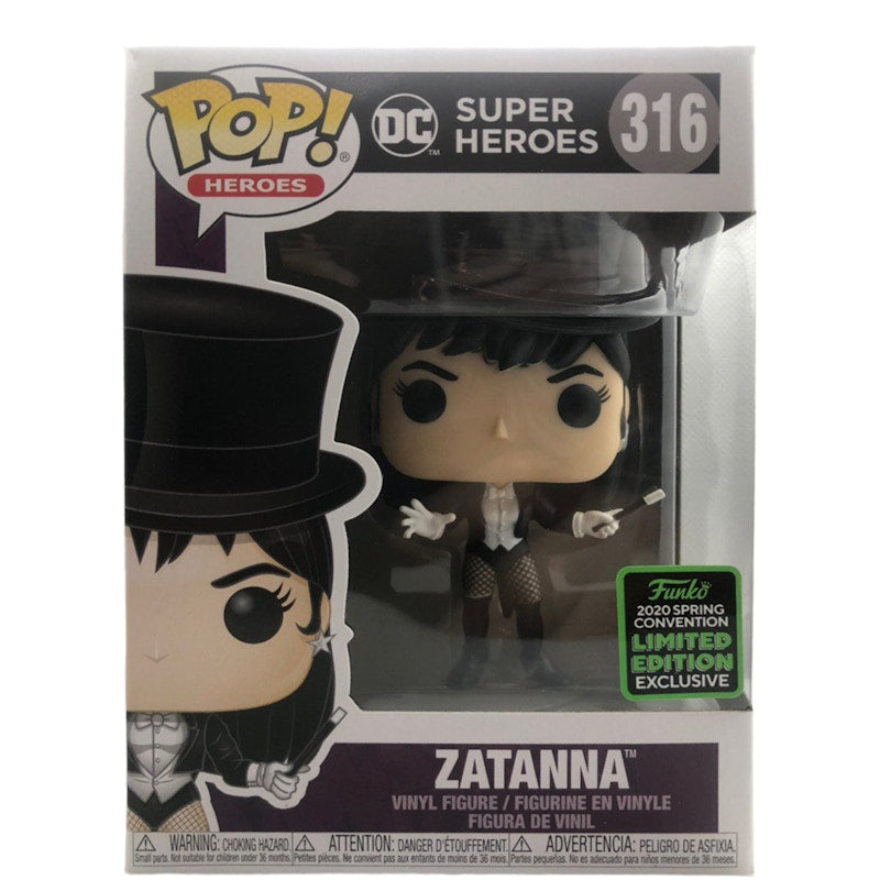 Funko Pop! Heroes DC Super Heroes Zatanna Spring Convention Figure #316