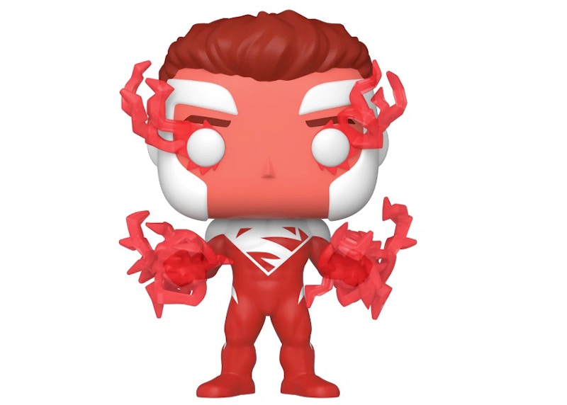 Funko Pop! Heroes DC Superman (Red) 2022 Fall Convention Exclusive Figure #437