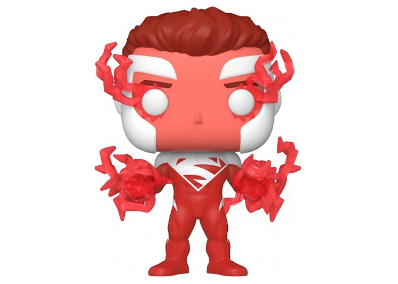Funko Pop! Heroes DC Superman (Red) 2022 NYCC Exclusive Figure #437