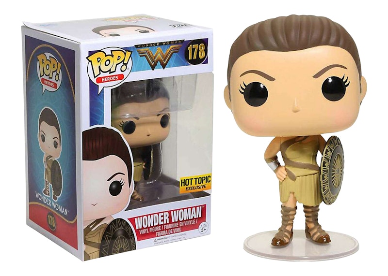 Funko Pop! Heroes DC Wonder Woman Hot Topic Exclusive Figure #178