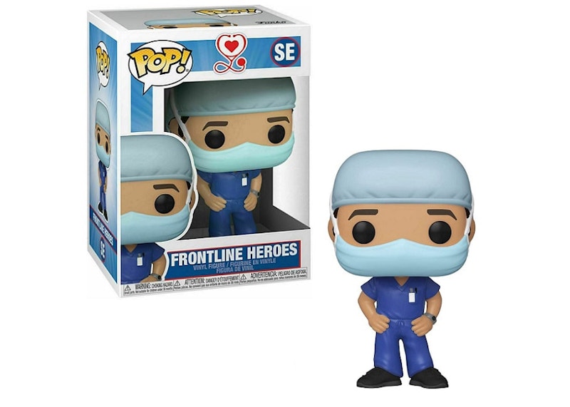 Funko Pop! Heroes Front Line Worker Male Hospital Worker #1 Figure SE