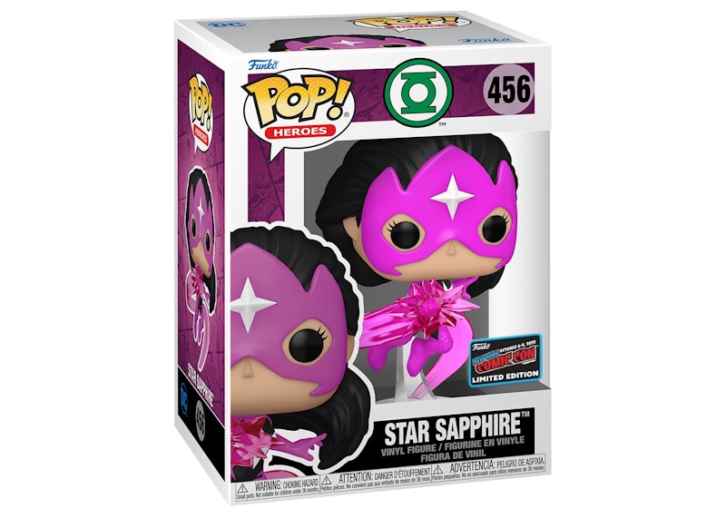 Funko Pop! Heroes Green Lantern Star Sapphire 2022 NYCC Exclusive Figure #456