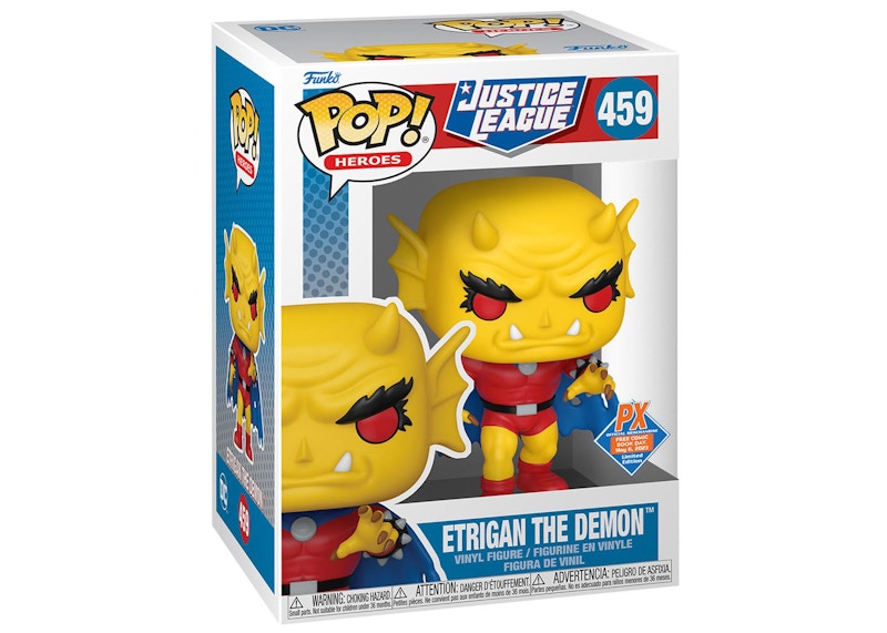 Funko Pop! Heroes Justice League Etrigan the Demon PX Previews Free Comic Book Day Exclusive Figure #459