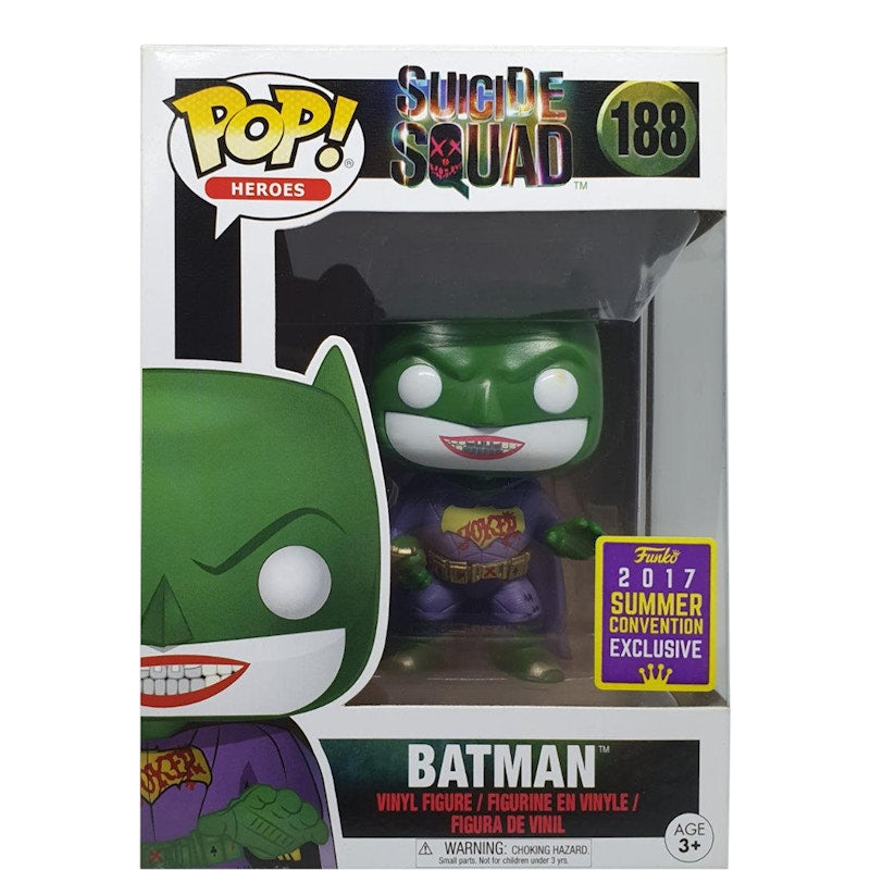 Funko Pop! Heroes Suicide Squad Batman Summer Convention Figure #188