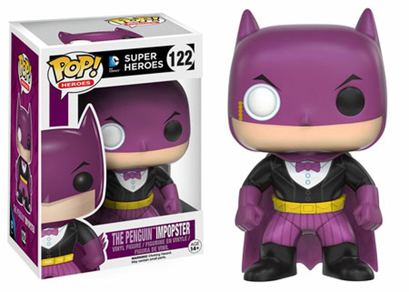 Funko Pop! Heroes Villains as Batman Penguin Figure #122
