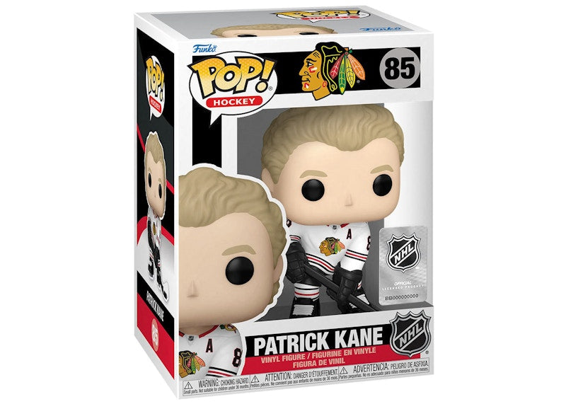 Funko Pop! Hockey NHL Chicago Blackhawks Patrick Kane (Away Jersey) Figure #85