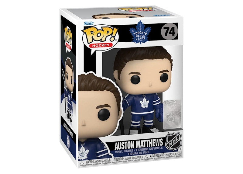 Funko Pop! Hockey NHL Toronto Maple Leafs Auston Matthews (Home Uniform) Figure #74