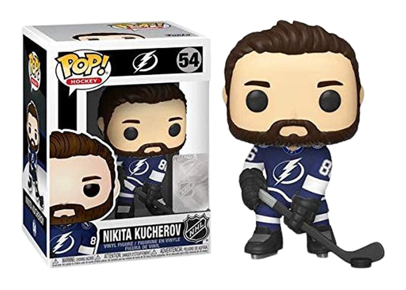 Funko Pop! Hockey Tampa Bay Lightning Nikita Kucherov Home Jersey Figure #54