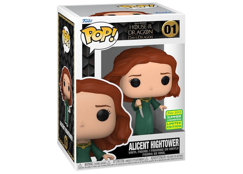 Funko Pop! House of the Dragon Alicent Hightower 2022 Summer Convention Exclusive Figure #01